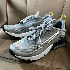 Nike Gray and Yellow Sneakers